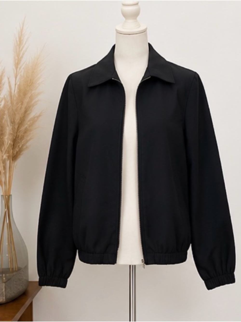 Black Zip Jacket